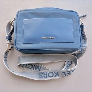 Michael Kors Jet Set East West Blue Crossbody
